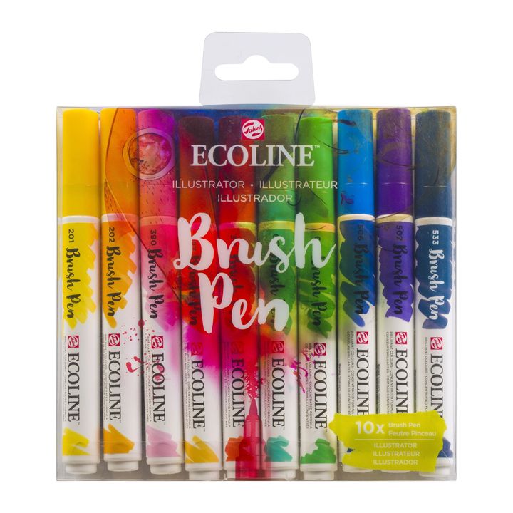 Ecoline Brush Pen Illustrator Watercolor Pens