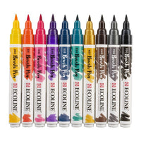 Ecoline Dark Watercolor Brush Pens