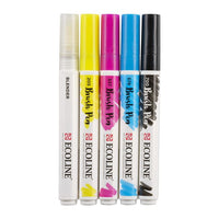 Ecoline Primary Watercolor Brush Pens