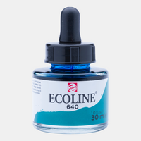 Ecoline Watercolor Paint 30 ml – Bluish Green