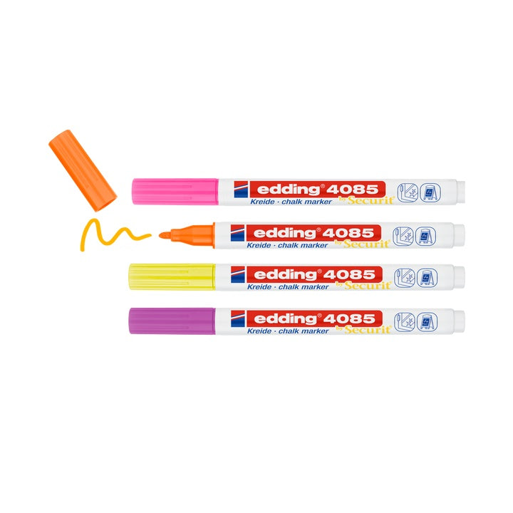 Edding 4085 Chalk Marker Set, Neon Shades — image 2
