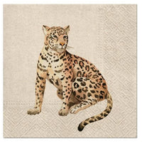 Eco Leopard Decoupage Napkin - 1 pc