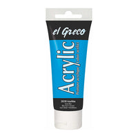 El Greco Acrylic Paint 75 ml – Azure Blue