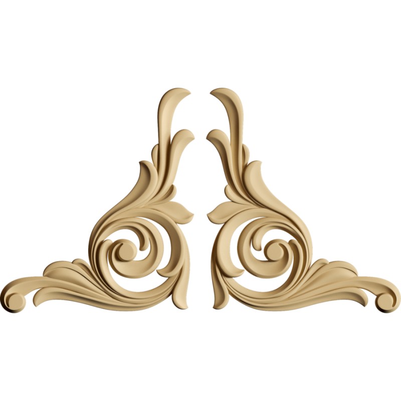 Elastic Wood, 0.8 cm / Set of 2