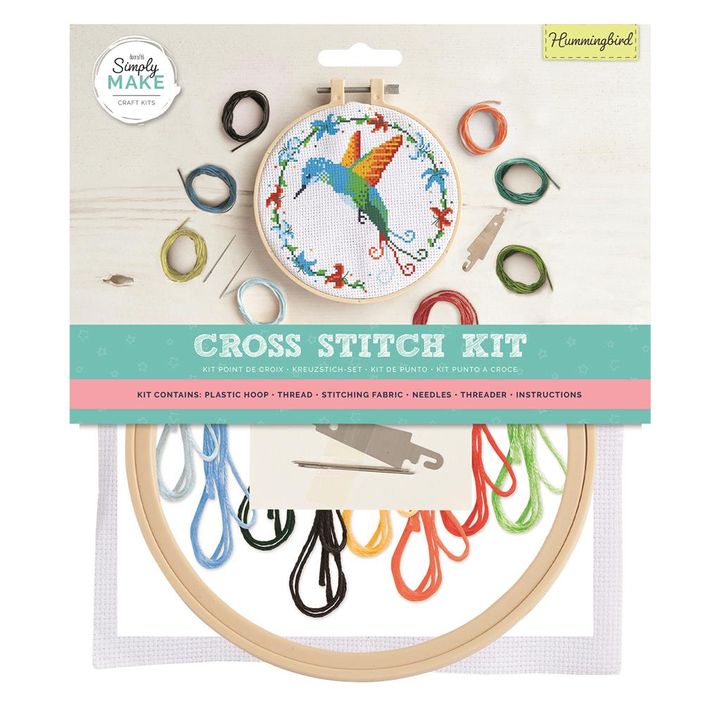 Embroidery Craft Set - Hummingbird
