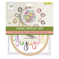 Embroidery Craft Set, Spring Flowers