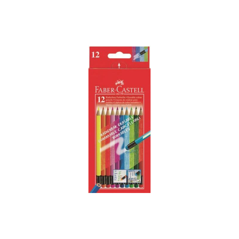 Erasable Colored Pencils Set of 12 Colors