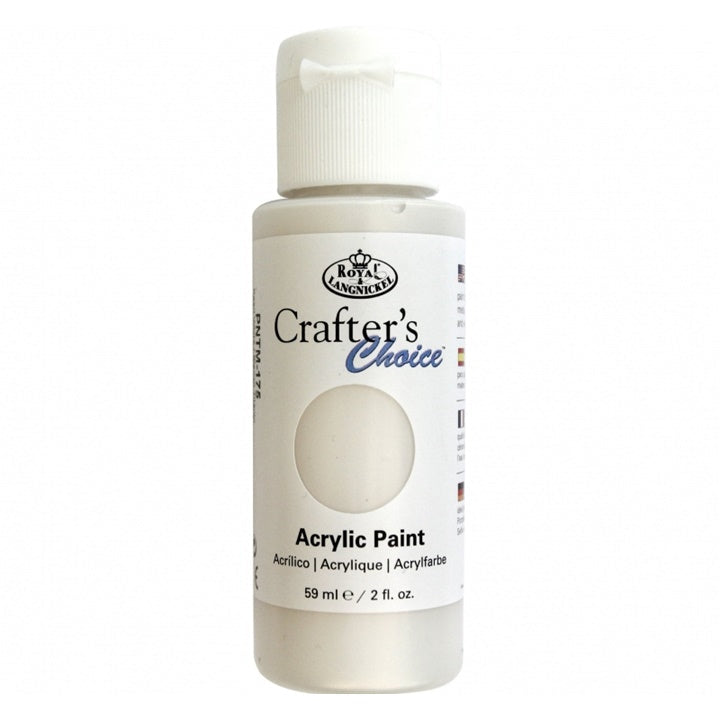 Essentials Metallic-Pearlescent Acrylic Paint - 59 ml – 175 - Pearl White