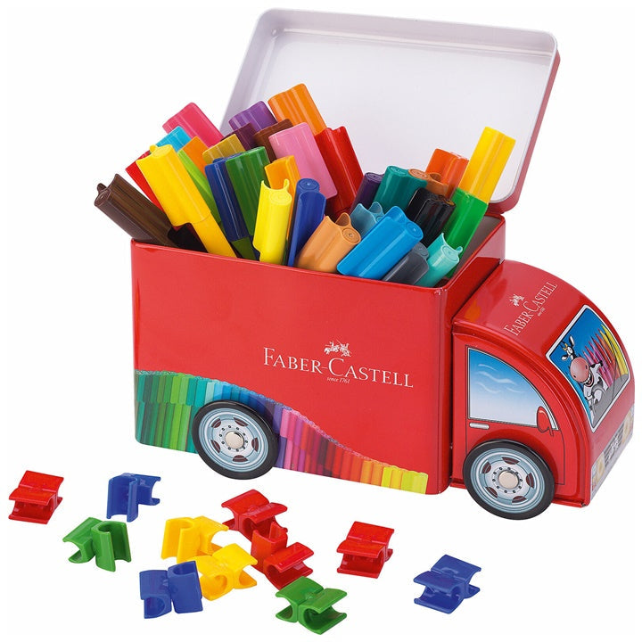 Faber-Castell Colored Markers with Clip