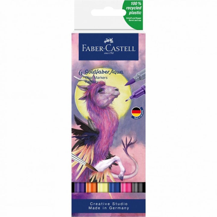 Faber-Castell Goldfaber Aqua Dual Fantasy Set of Watercolor Markers