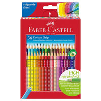 Faber-Castell Grip Watercolor Pencils, Set of 36 Colors