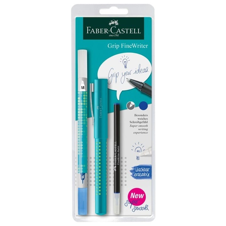 Faber-Castell Grip Writing Set, Turquoise