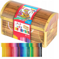 Faber Castell Markers with Clips in a Case, Set of 33