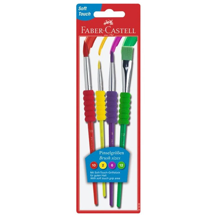 Faber-Castell Soft Brush Set of 4