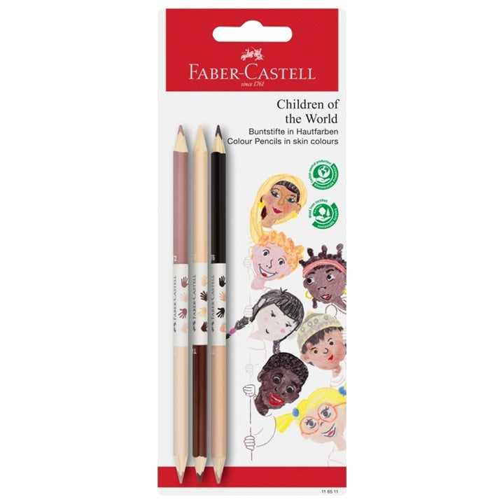 Faber Castell World of Kids Colored Pencil Set of 3