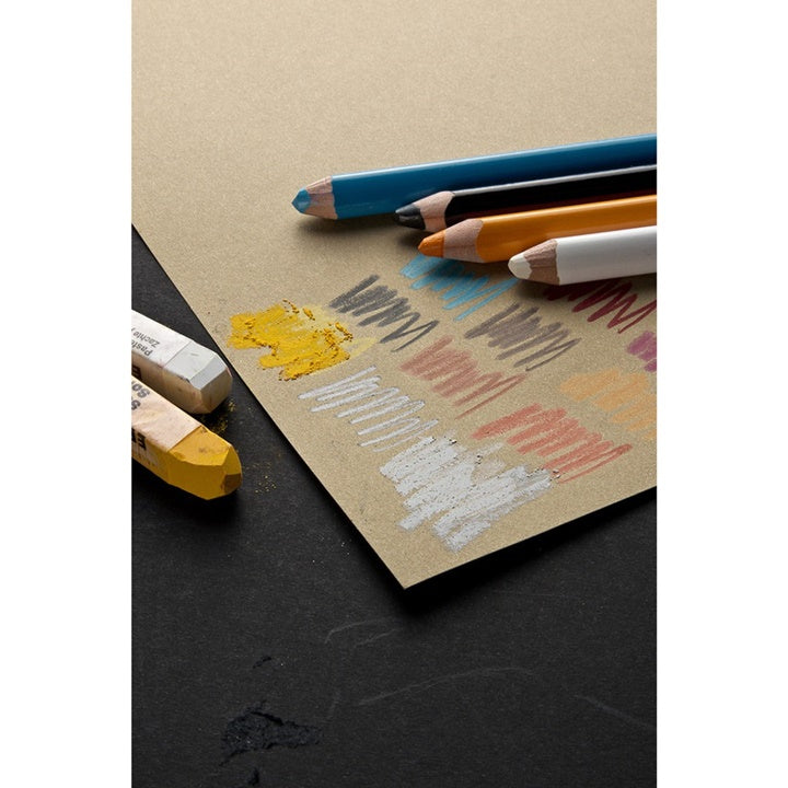 FABRIANO Brown TONED SAND Drawing Pad | various sizes, image 1