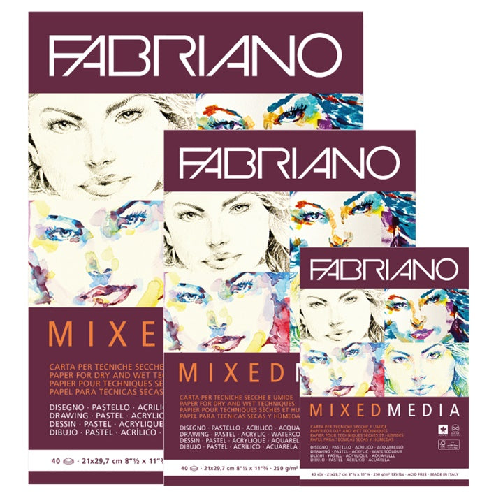 FABRIANO Mixed Media Sketch Pad | Various sizes, image 1