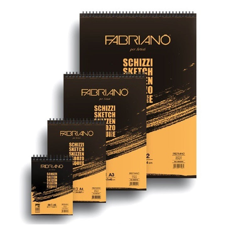 FABRIANO SKETCH Spiral-Bound Sketch Pad | various sizes — image 1