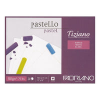 FABRIANO Tiziano White Pastel Paper Pad | various sizes — image 2