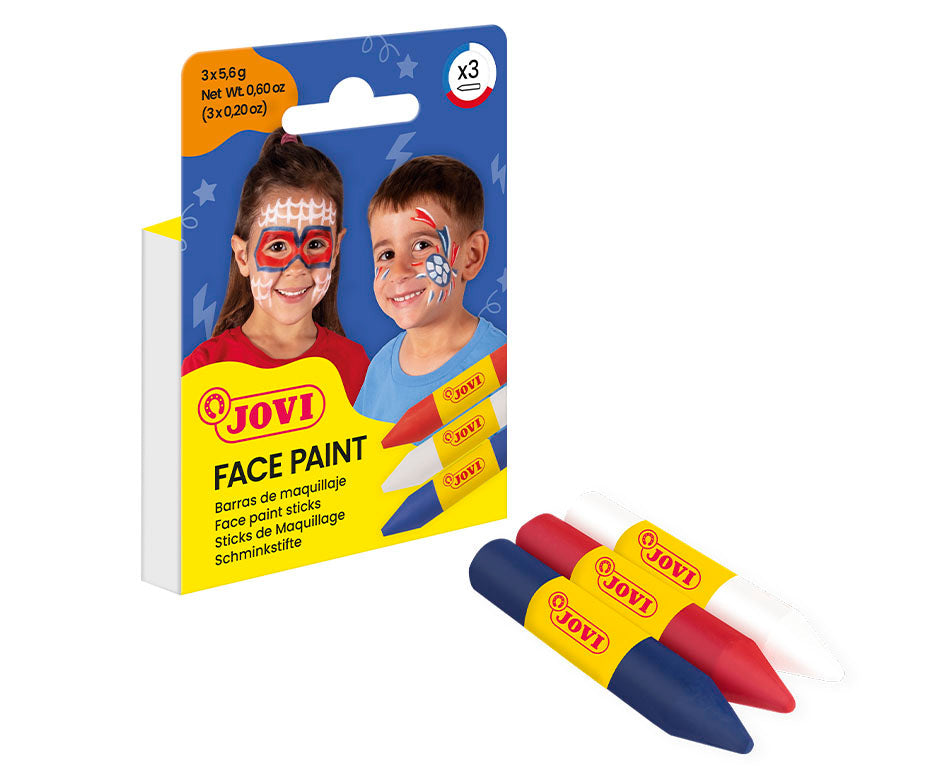 Face paint set sticks JOVI - 3 x 5.6 g