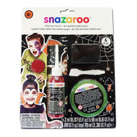 Face Paints with Wax and Blood for Special Effects
