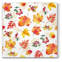 Falling Leaves Decoupage Napkins - 1 pc