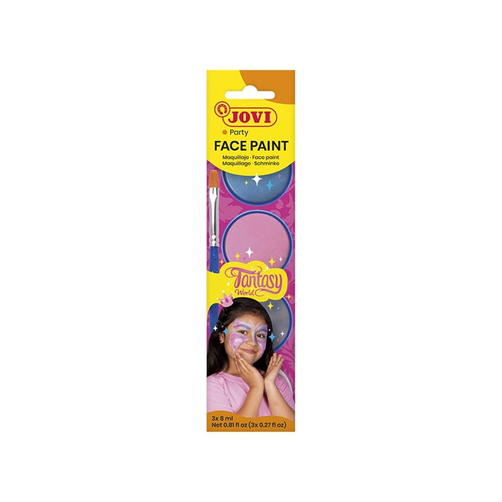 Fantasy Face Paint Set with Accessories, 3 x 8 ml — image 2