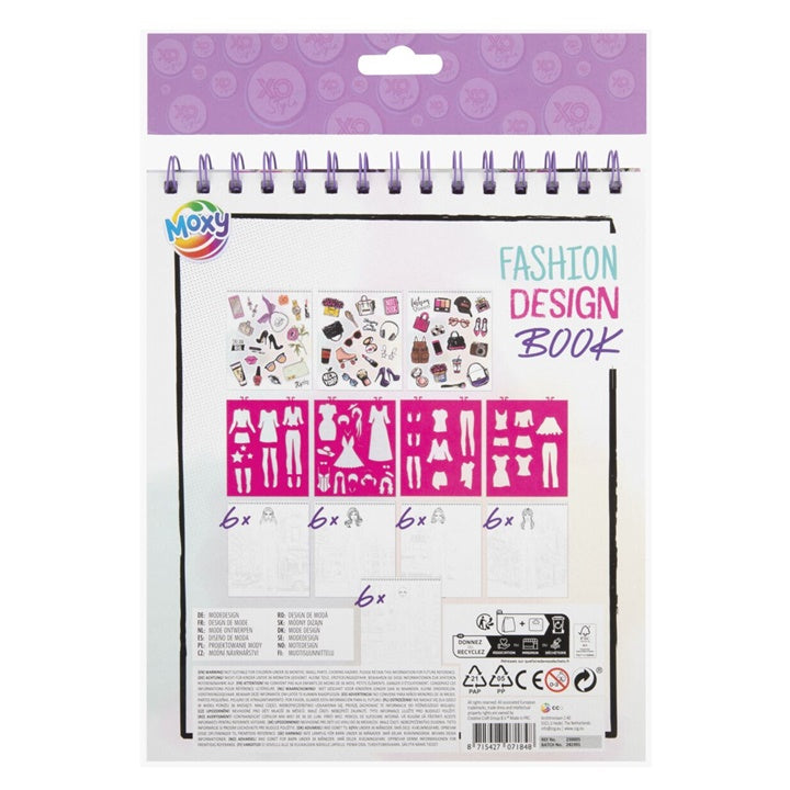 Fashion Fashion Design Book | 36 Sheets
