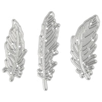 Feathers Die-Cutting Template