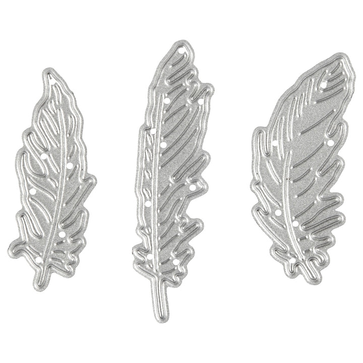 Feathers Die-Cutting Template
