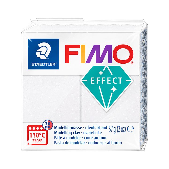 FIMO Effect Polymer Clay 57 g, White Galaxy