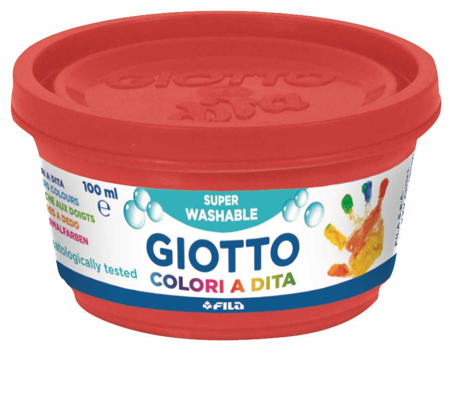 Finger paints GIOTTO Be-Be 6 x 100 ml