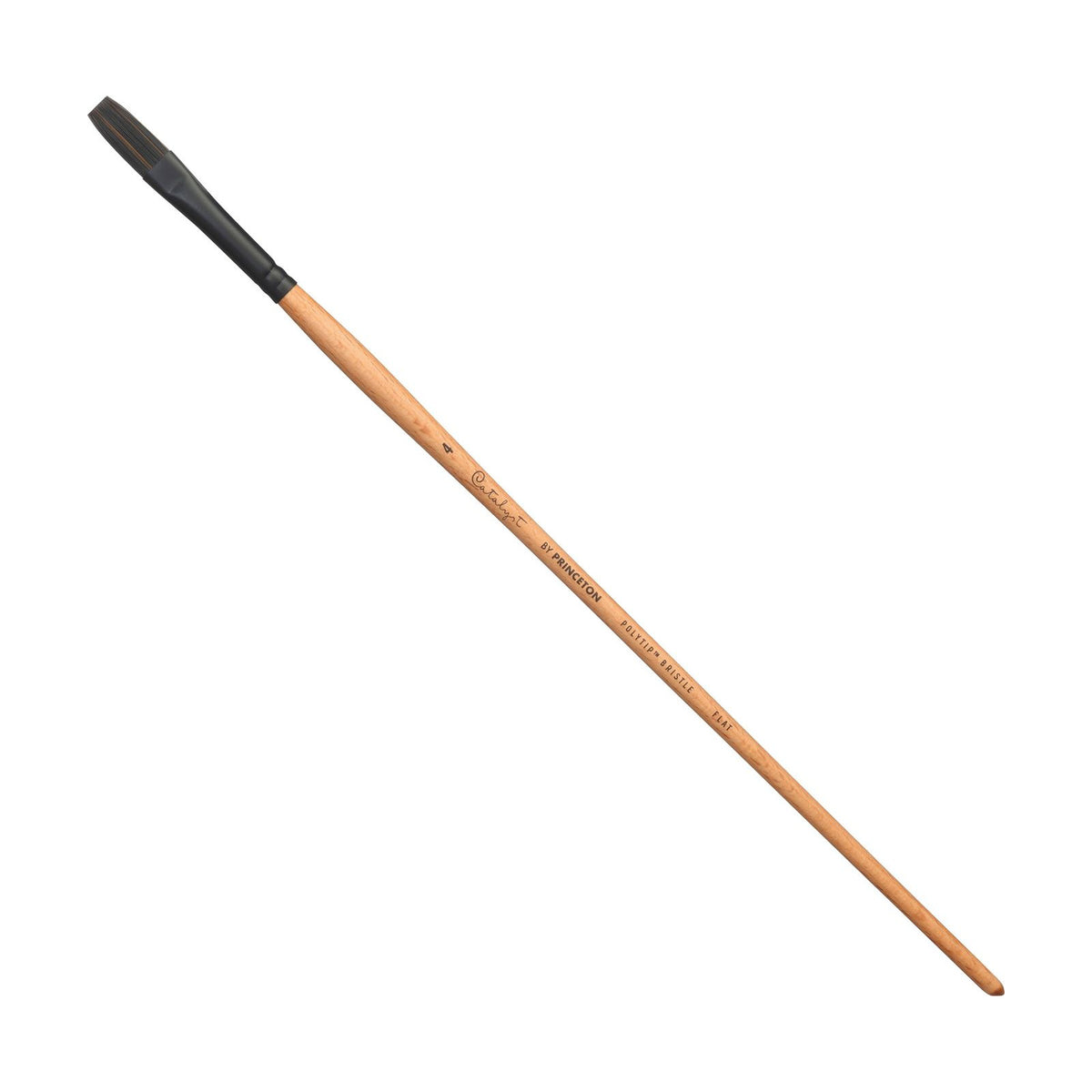 Flat Brush PRINCETON Catalyst Polytip Long Handle – 4