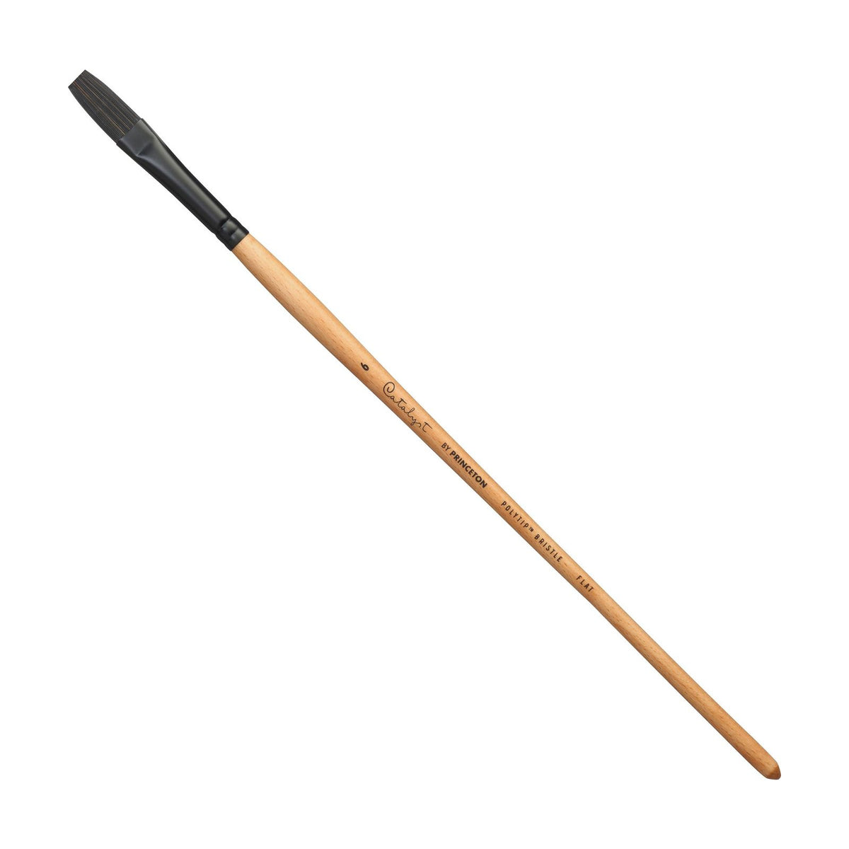 Flat Brush PRINCETON Catalyst Polytip Long Handle – 6