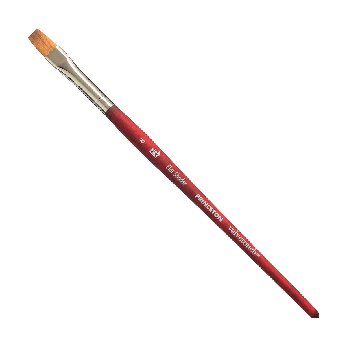 Flat Brush PRINCETON Velvetouch Flat Shader Short Handle