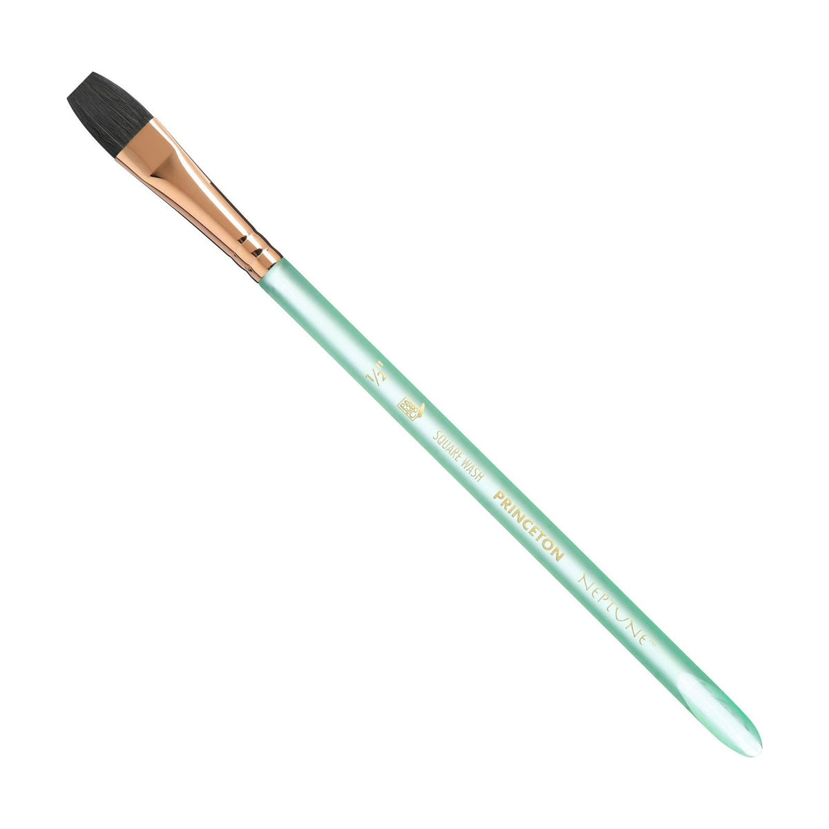 Flat Watercolor Brush PRINCETON Neptune Aquarelle Wash Short Handle