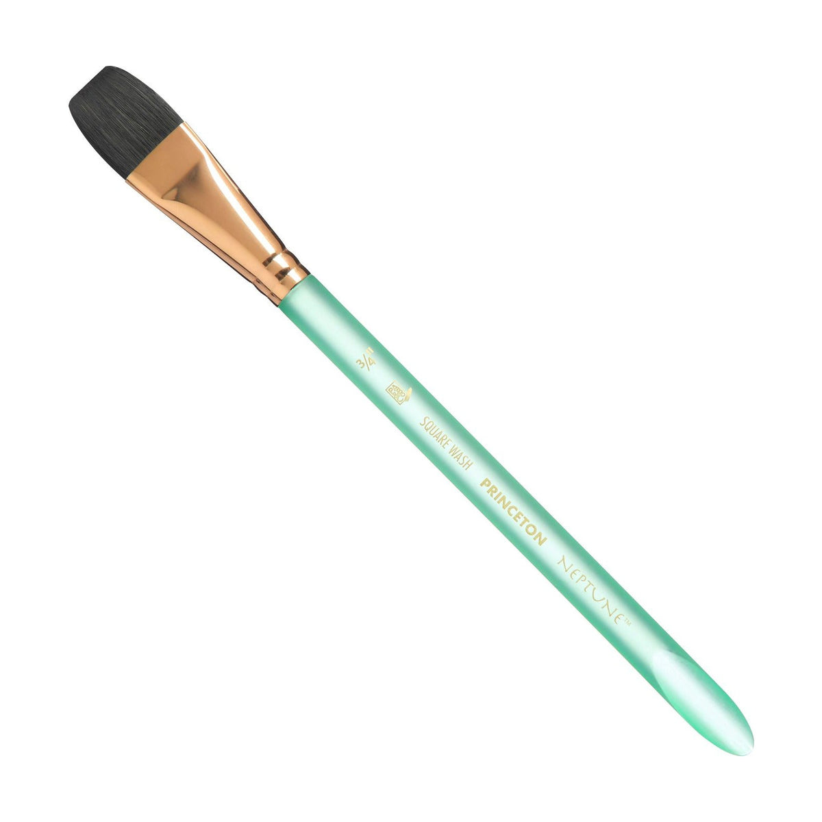 Flat Watercolor Brush PRINCETON Neptune Aquarelle Wash Short Handle