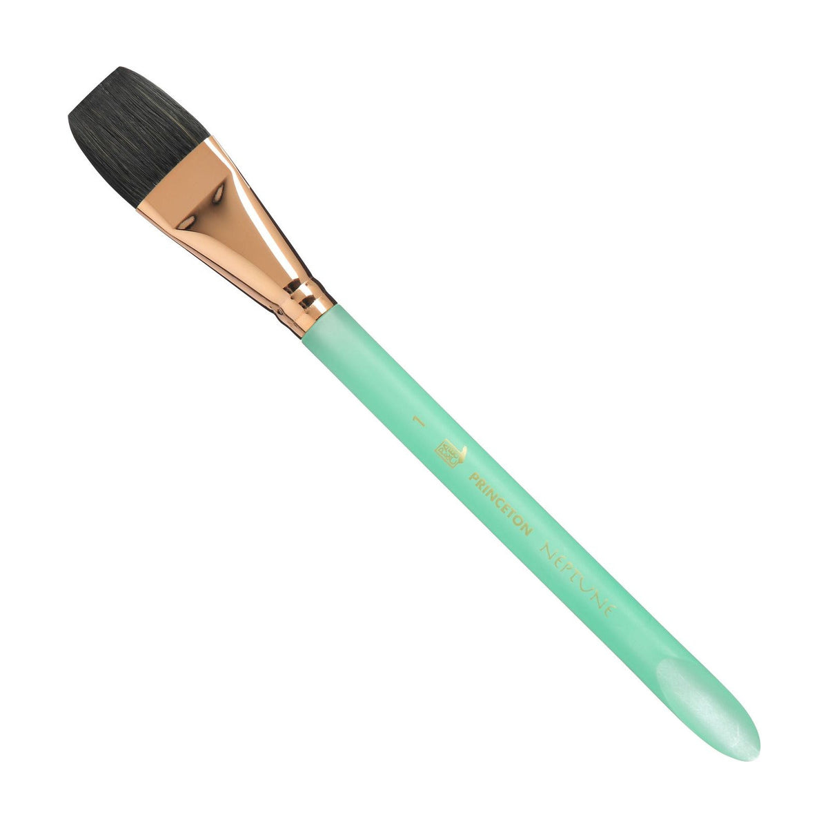 Flat Watercolor Brush PRINCETON Neptune Aquarelle Wash Short Handle