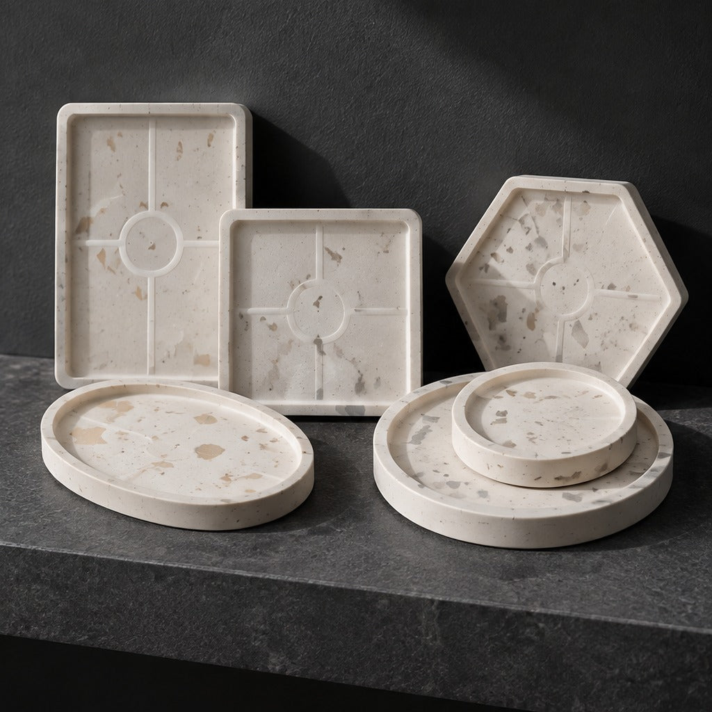 Flexible Silicone Casting Mold for Trays and Coasters