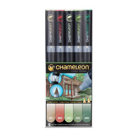 Флумастери Chameleon Nature Tones - комплект от 5 броя — изображение 1