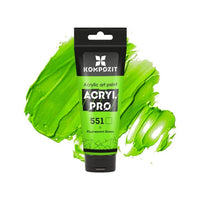 Флуоресцентна акрилна боя ACRYL PRO ART Composite 75 ml — изображение 3