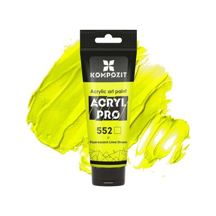 Флуоресцентна акрилна боя ACRYL PRO ART Composite 75 ml — изображение 4