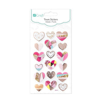 Foam Stickers | Hearts, 18 Pcs