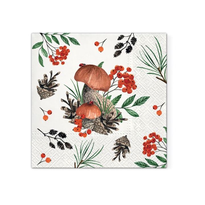 Forest Harvest Decoupage Napkins, 1 pc
