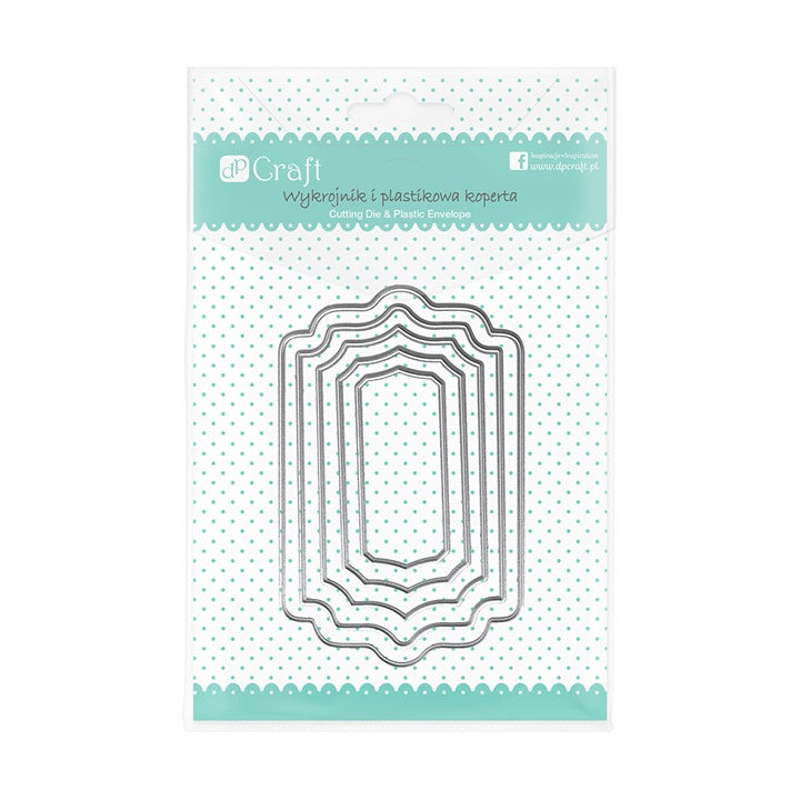 Frames Die-Cutting Templates, Set of 5