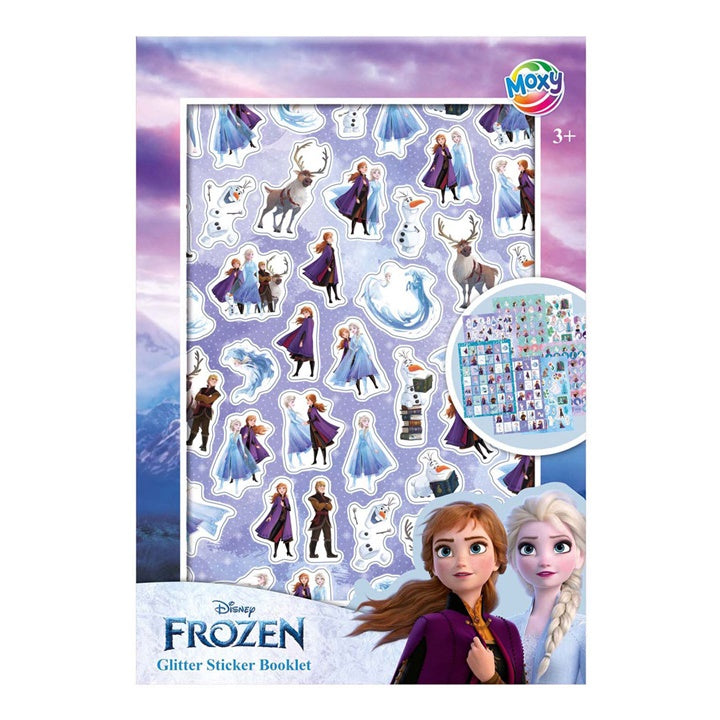 Frozen Glitter Sticker Book A5 | 8 Sheets