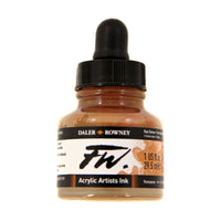 FW artist Acrylic Ink 29.5 ml – Raw Sienna