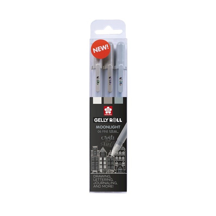 Гел моливи Sakura Gelly Roll MOONLIGHT - 3 броя — изображение 4