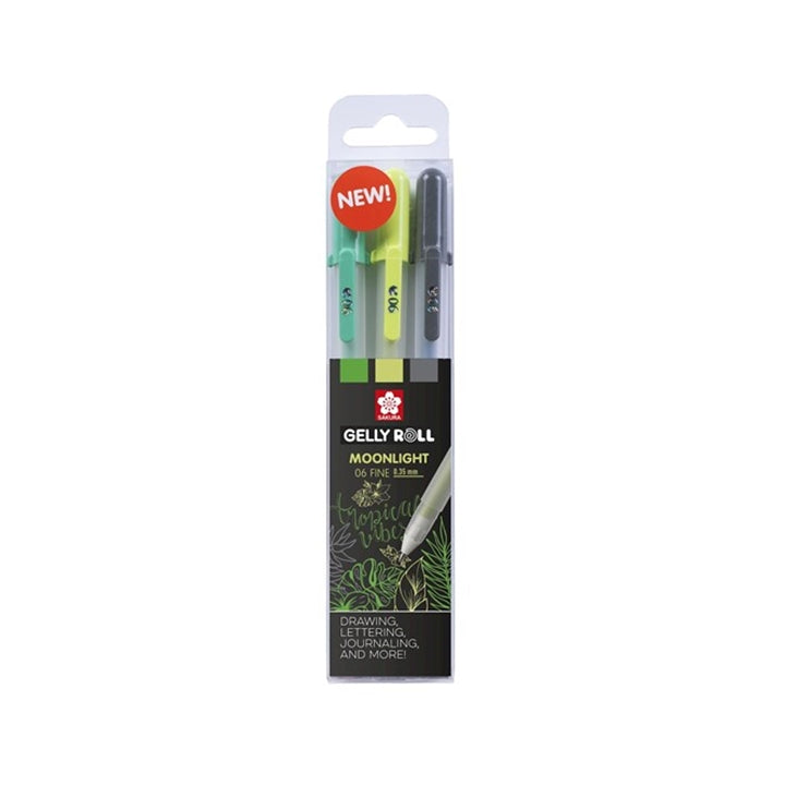 Гел моливи Sakura Gelly Roll MOONLIGHT - 3 броя — изображение 5