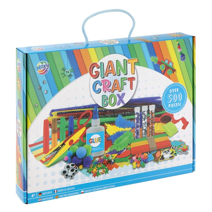 Giant Craft Box Craft Set, 500 Pieces, Blue